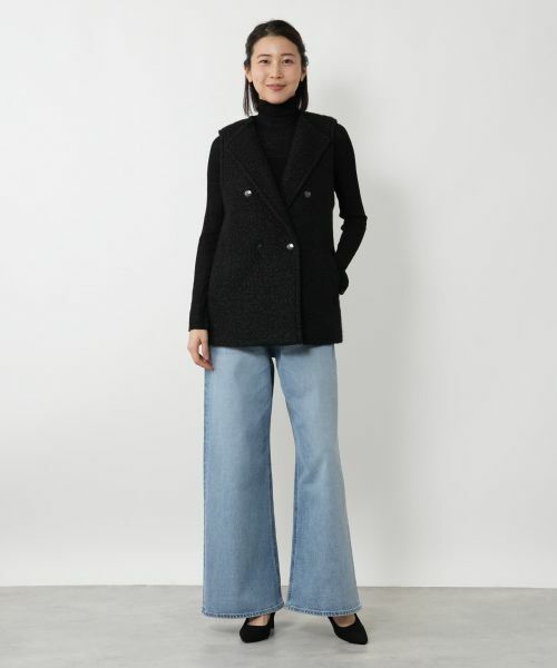 NEMIKA / ネミカ テーラードジャケット | ブークレーダブルベスト【NEMIKA】 | 詳細4