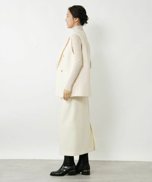 NEMIKA / ネミカ テーラードジャケット | ブークレーダブルベスト【NEMIKA】 | 詳細8