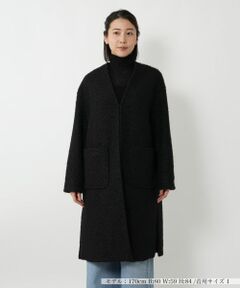 NEMIKA / ネミカ その他アウター | Vネックブークレーコート【NEMIKA】