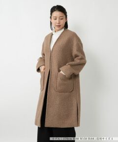 NEMIKA / ネミカ その他アウター | Vネックブークレーコート【NEMIKA】