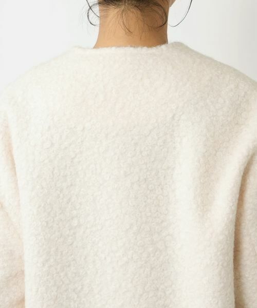 NEMIKA / ネミカ その他アウター | Vネックブークレーコート【NEMIKA】 | 詳細14