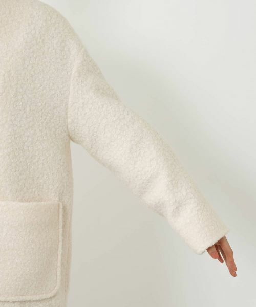 NEMIKA / ネミカ その他アウター | Vネックブークレーコート【NEMIKA】 | 詳細15