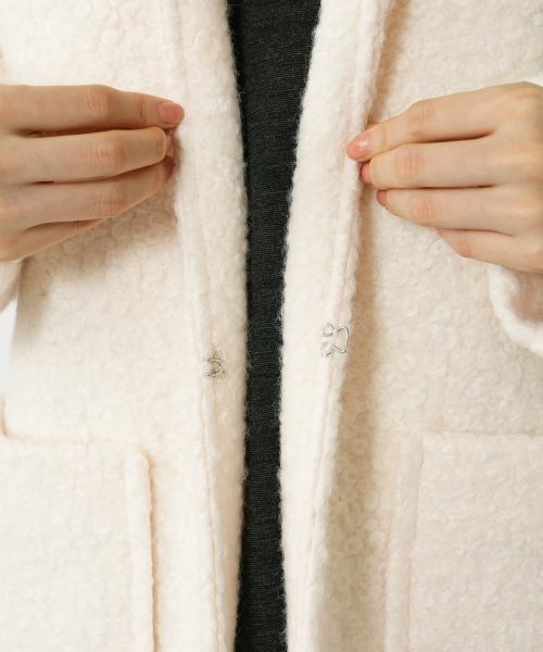 NEMIKA / ネミカ その他アウター | Vネックブークレーコート【NEMIKA】 | 詳細18