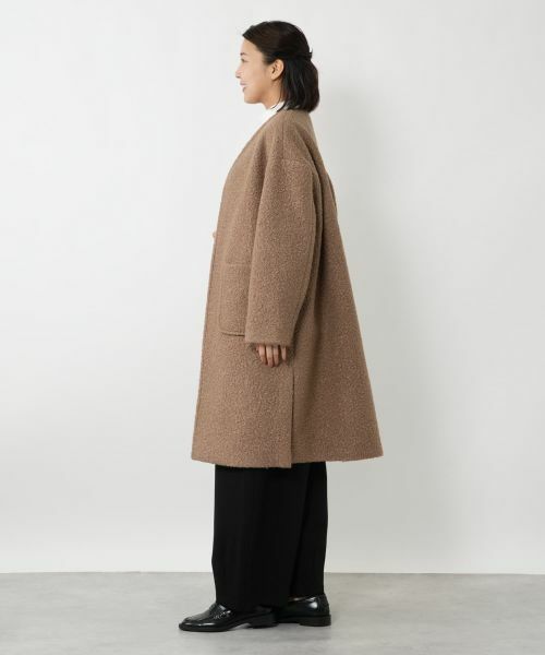 NEMIKA / ネミカ その他アウター | Vネックブークレーコート【NEMIKA】 | 詳細2