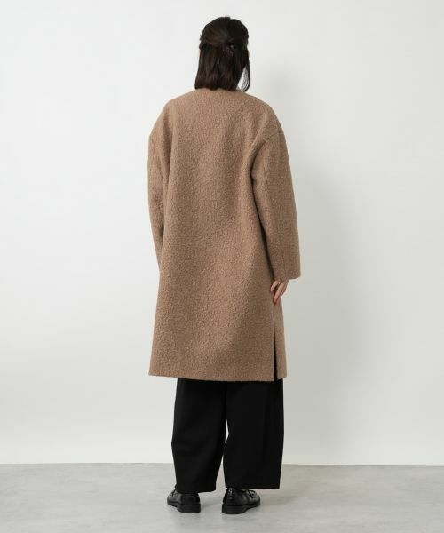 NEMIKA / ネミカ その他アウター | Vネックブークレーコート【NEMIKA】 | 詳細3