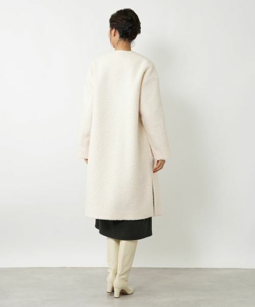 NEMIKA / ネミカ その他アウター | Vネックブークレーコート【NEMIKA】 | 詳細9