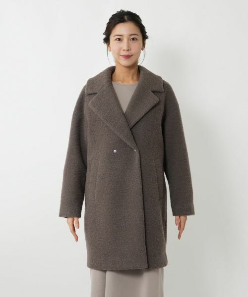 NEMIKA / ネミカ その他アウター | ブークレーミドルコート【NEMIKA】 | 詳細10