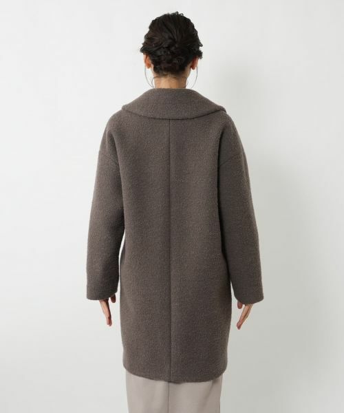 NEMIKA / ネミカ その他アウター | ブークレーミドルコート【NEMIKA】 | 詳細12