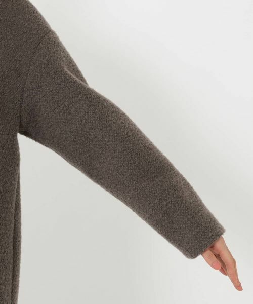 NEMIKA / ネミカ その他アウター | ブークレーミドルコート【NEMIKA】 | 詳細15