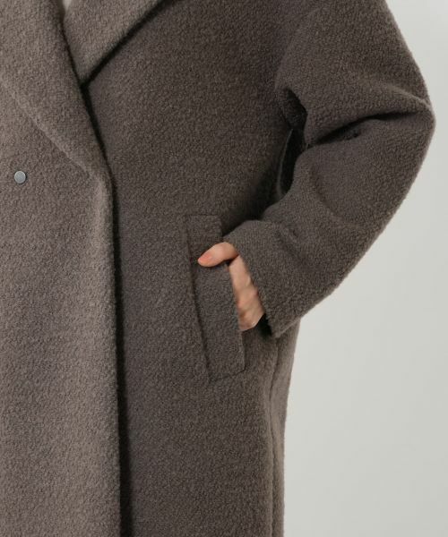 NEMIKA / ネミカ その他アウター | ブークレーミドルコート【NEMIKA】 | 詳細16