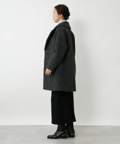 NEMIKA / ネミカ その他アウター | ブークレーミドルコート【NEMIKA】 | 詳細2