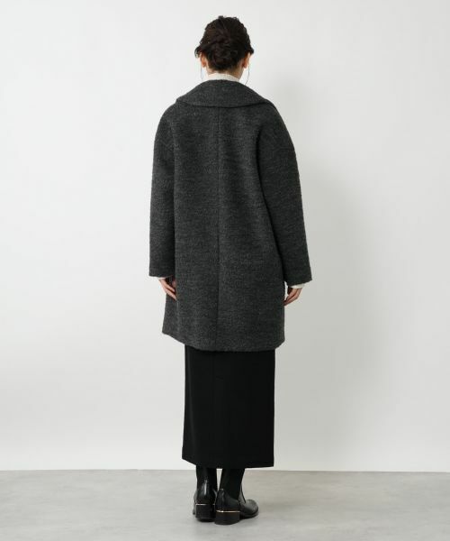 NEMIKA / ネミカ その他アウター | ブークレーミドルコート【NEMIKA】 | 詳細3