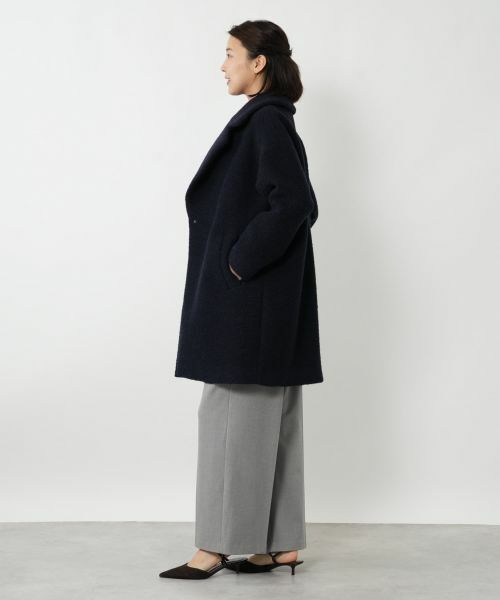 NEMIKA / ネミカ その他アウター | ブークレーミドルコート【NEMIKA】 | 詳細5