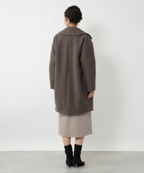 NEMIKA / ネミカ その他アウター | ブークレーミドルコート【NEMIKA】 | 詳細9