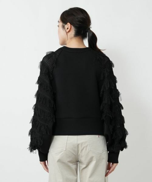 NEMIKA / ネミカ カーディガン・ボレロ | 切替ボリュームスリーブ2WAYカーディガン【NEMIKA】 | 詳細6