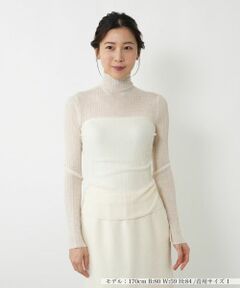 NEMIKA / ネミカ ニット・セーター | ハイネックシアーニット【NEMIKA】