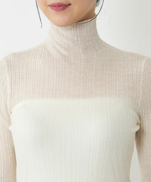 NEMIKA / ネミカ ニット・セーター | ハイネックシアーニット【NEMIKA】 | 詳細10
