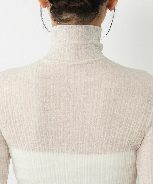 NEMIKA / ネミカ ニット・セーター | ハイネックシアーニット【NEMIKA】 | 詳細11
