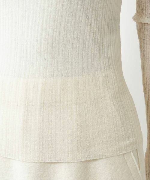 NEMIKA / ネミカ ニット・セーター | ハイネックシアーニット【NEMIKA】 | 詳細14