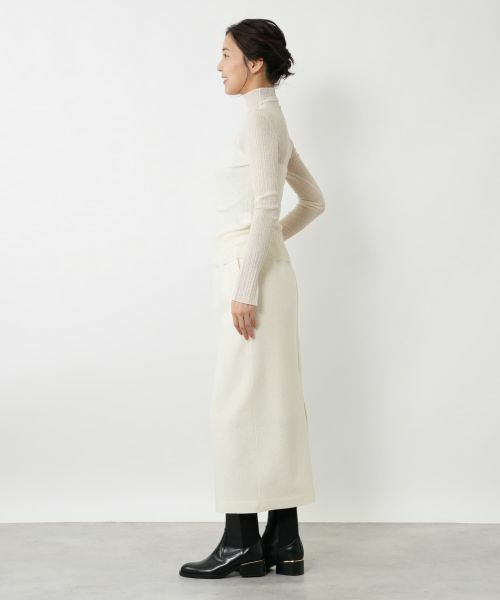 NEMIKA / ネミカ ニット・セーター | ハイネックシアーニット【NEMIKA】 | 詳細5