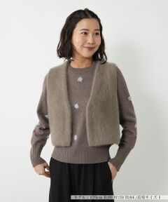 NEMIKA / ネミカ テーラードジャケット | コンパクトシャギーベスト【NEMIKA】