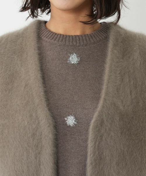 NEMIKA / ネミカ テーラードジャケット | コンパクトシャギーベスト【NEMIKA】 | 詳細10