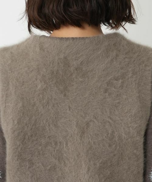 NEMIKA / ネミカ テーラードジャケット | コンパクトシャギーベスト【NEMIKA】 | 詳細11