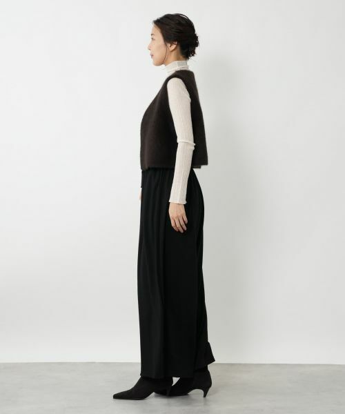 NEMIKA / ネミカ テーラードジャケット | コンパクトシャギーベスト【NEMIKA】 | 詳細2