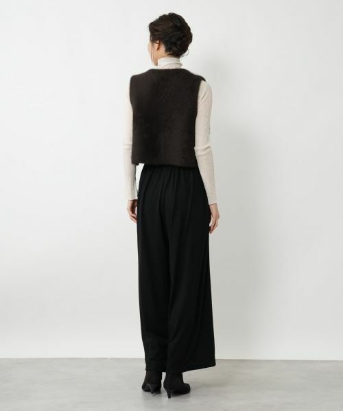 NEMIKA / ネミカ テーラードジャケット | コンパクトシャギーベスト【NEMIKA】 | 詳細3