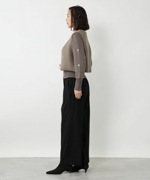 NEMIKA / ネミカ テーラードジャケット | コンパクトシャギーベスト【NEMIKA】 | 詳細5