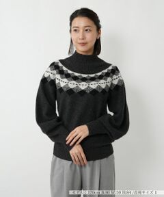 NEMIKA / ネミカ ニット・セーター | フェアアイル風ハイネックニット【NEMIKA】