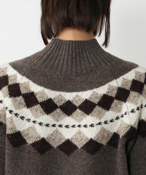NEMIKA / ネミカ ニット・セーター | フェアアイル風ハイネックニット【NEMIKA】 | 詳細11