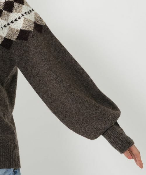 NEMIKA / ネミカ ニット・セーター | フェアアイル風ハイネックニット【NEMIKA】 | 詳細12