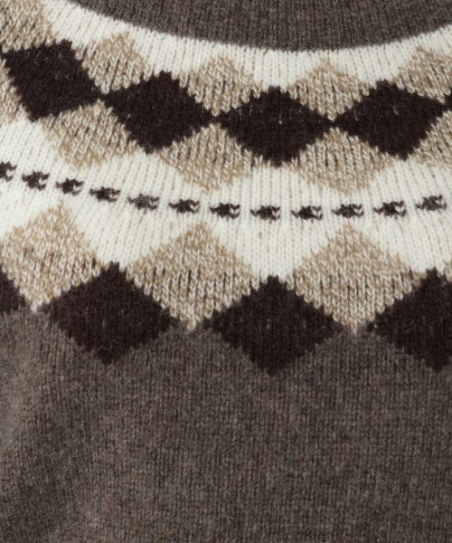 NEMIKA / ネミカ ニット・セーター | フェアアイル風ハイネックニット【NEMIKA】 | 詳細14