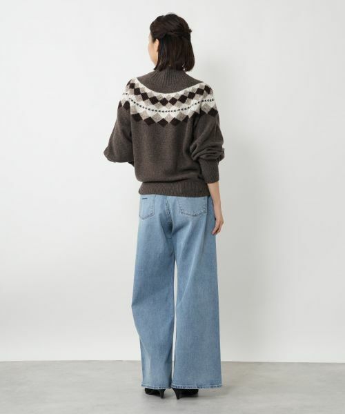NEMIKA / ネミカ ニット・セーター | フェアアイル風ハイネックニット【NEMIKA】 | 詳細6
