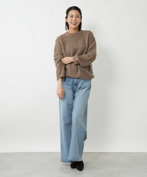NEMIKA / ネミカ ニット・セーター | クルーネックブークレーニット【NEMIKA】 | 詳細4