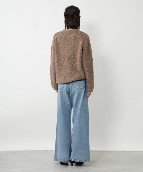 NEMIKA / ネミカ ニット・セーター | クルーネックブークレーニット【NEMIKA】 | 詳細6