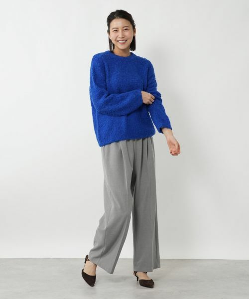 NEMIKA / ネミカ ニット・セーター | クルーネックブークレーニット【NEMIKA】 | 詳細7