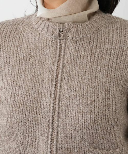 NEMIKA / ネミカ テーラードジャケット | ジップニットジャケット【NEMIKA】 | 詳細10