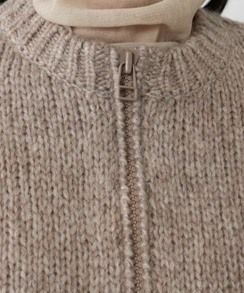 NEMIKA / ネミカ テーラードジャケット | ジップニットジャケット【NEMIKA】 | 詳細14