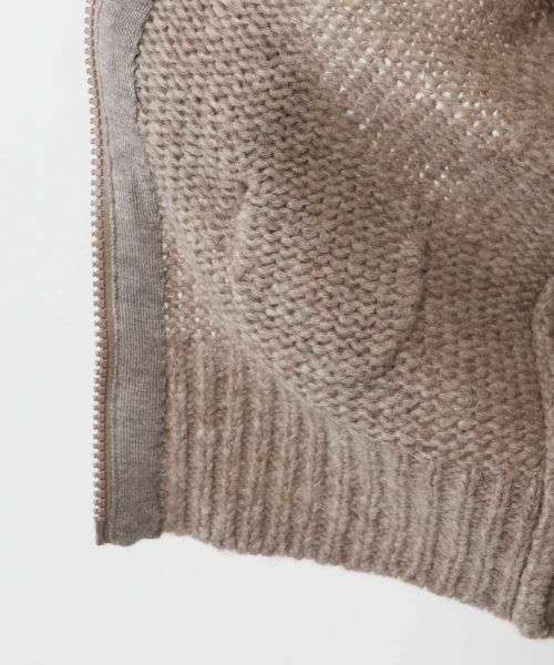 NEMIKA / ネミカ テーラードジャケット | ジップニットジャケット【NEMIKA】 | 詳細16