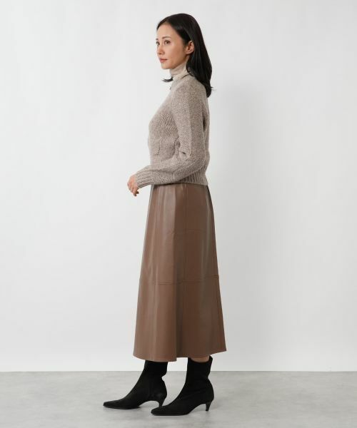 NEMIKA / ネミカ テーラードジャケット | ジップニットジャケット【NEMIKA】 | 詳細5