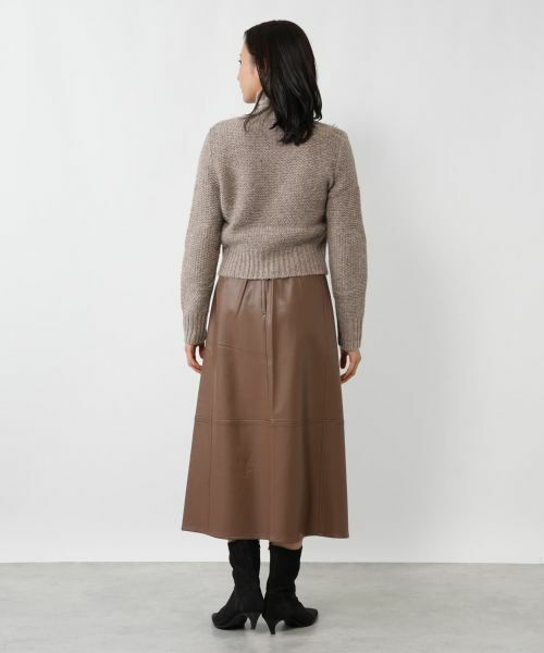 NEMIKA / ネミカ テーラードジャケット | ジップニットジャケット【NEMIKA】 | 詳細6