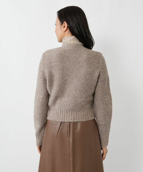 NEMIKA / ネミカ テーラードジャケット | ジップニットジャケット【NEMIKA】 | 詳細9