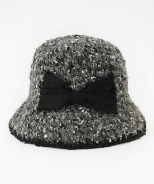 NEMIKA / ネミカ ハット | リボンクロッシェ【NEMIKA】【FERRUCCIO VECCHI】 | 詳細1