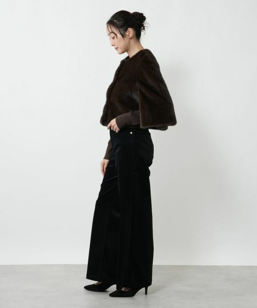 NEMIKA / ネミカ その他小物 | フェイクファーショートジャケット【NEMIKA】 | 詳細2