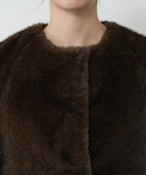 NEMIKA / ネミカ その他小物 | フェイクファーショートジャケット【NEMIKA】 | 詳細4