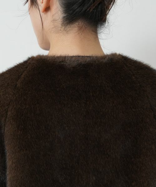 NEMIKA / ネミカ その他小物 | フェイクファーショートジャケット【NEMIKA】 | 詳細5