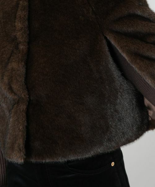 NEMIKA / ネミカ その他小物 | フェイクファーショートジャケット【NEMIKA】 | 詳細7