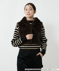 NEMIKA / ネミカ その他小物 | フェイクファーベスト【NEMIKA】